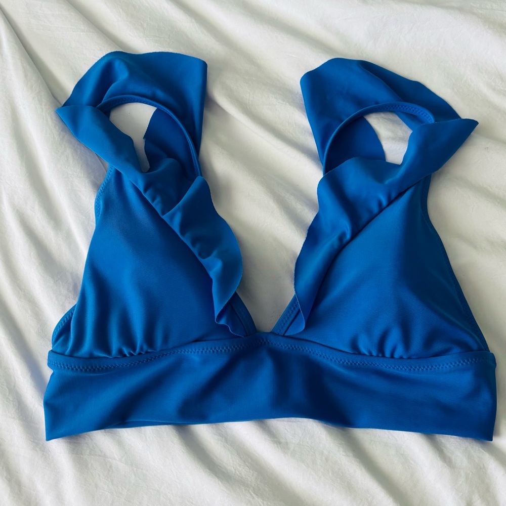 Aerie Vibrant Blue Swim Top